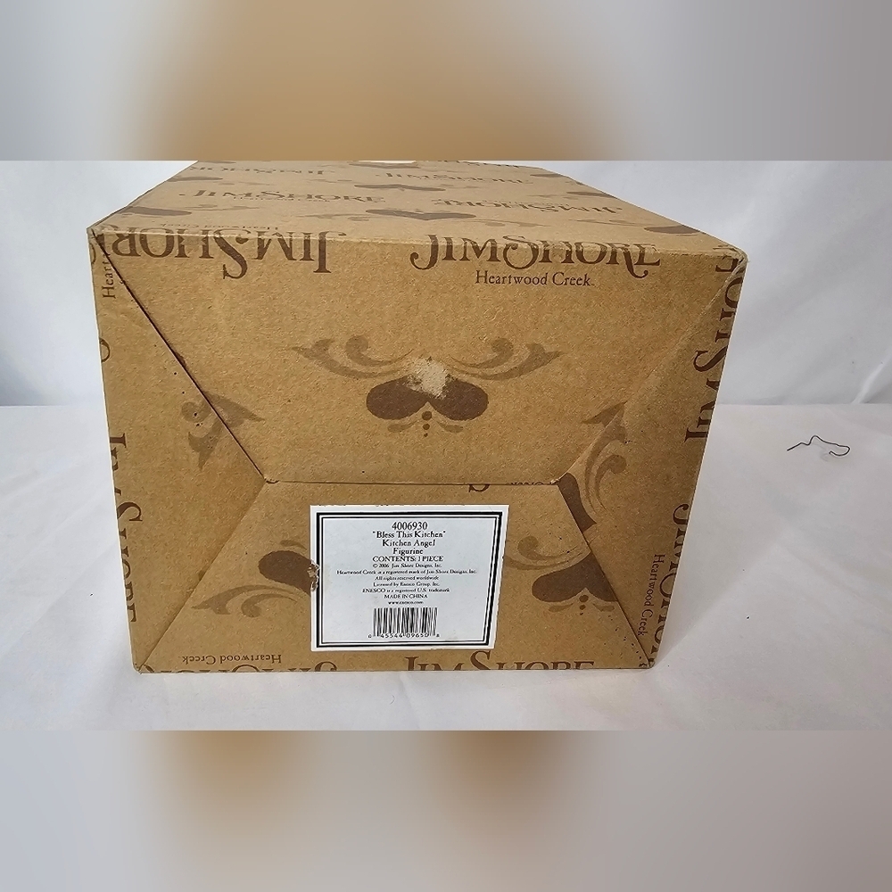Jim Shore Bless This Kitchen Kitchen Fairy Angel Heartwood Creek With Box - Picture 13 of 14